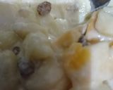 A picture of step 6 of Macaroni in fruits with yoghurt.