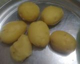 दही के आलू (Dahi ke Aloo recipe in hindi) रेसिपी चरण 1 फोटो