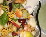 A picture of step 6 of Healthy chana chaat.