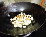 A picture of step 1 of Trail dryfruits poha chivda namkeen.