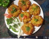 व्हेजी मॅगी कटलेट (veggie Maggie cutlet recipe in marathi) रेसिपी स्टेप 5 फोटो 