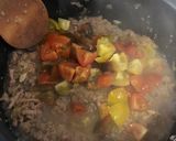 Foto del paso 6 de la receta: Zapallito relleno (quinoa, tomate, carne)