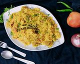 झटपट सोया पुलाव (jhatpat soya pulao recipe in Hindi) रेसिपी चरण 7 फोटो