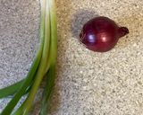 A picture of step 2 of Aubergine and almond salad.
