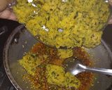 A picture of step 8 of Dudhi (bottlegourd) And Methi (fenugreek) Muthiya.