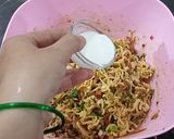 A picture of step 6 of Noodles Kebab.