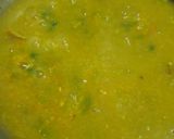 A picture of step 4 of Sweet corn soup (without onion garlic).
