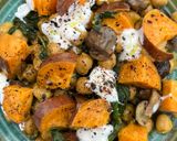 Foto del paso 4 de la receta: Salteado de otoño con garbanzos, setas y batata