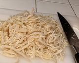 🇰🇷 🍤 Koreai csípős szárított tintahal csíkok (Ojingeochae Bokkeum, 오징어채 볶음) 🌶 recept fázis 3 fotója