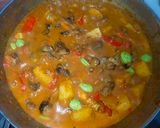Foto langkah ke 7 dari resep Sambal Goreng Ati Ampela Pete Favorite.