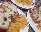 صورة لخطوة 3 من وصفة دجاج فارسي 🍴🥲😋 معمر بالكفتة