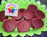 A picture of step 3 of Red velvet cake.
