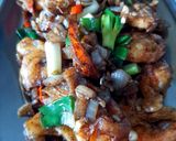 Foto langkah ke 4 dari resep Udang goreng black pepper.