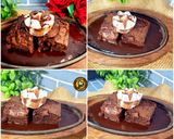 A picture of step 7 of Sizzler Fudge Brownie With Homemade Chocolate Sauce.