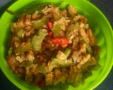 Foto langkah ke 3 dari resep Tumis Pare Tempe Rebon.