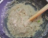 A picture of step 2 of Jowar khichu (Sorghum flour Khichu).