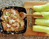 Foto del paso 3 de la receta: Sushi de pepino relleno con ensalada de atún