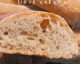 Baguette (Roti Perancis) langkah memasak 8 foto