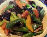 Stir fry Asparagus with black fungus recipe step 5 photo