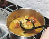 Foto langkah ke 4 dari resep Ikan kuning terong asam mamak (pindang patin mamak).