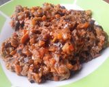 Foto del paso 4 de la receta: Berenjenas con tomate🍅🥕🌰🌶