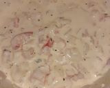 Foto del paso 4 de la receta: Salsa de queso crema y jamón