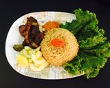 Foto langkah ke 2 dari resep Nasi Kebuli dan Kambing Lada Hitam.