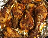 A picture of step 3 of Grilled Achari Garlic Chicken.