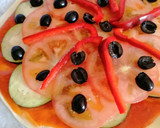 Foto del paso 5 de la receta: Pizza vegetariana
