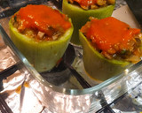 Foto del paso 3 de la receta: Calabacín relleno de zanahoria y champiñones