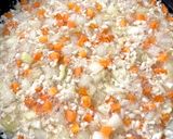 A picture of step 2 of *Baby Food Late Stage* Oyako-don Style Make-Ahead Meal.