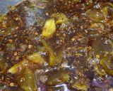 A picture of step 4 of Chatpta pickle (Piquant pickle of raw mango).