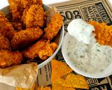 Foto del paso 6 de la receta Delicias de pollo al horno rebozados con doritos sabor tex-mex