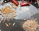 A picture of step 4 of Authentic Kollu Rasam with Rice.
