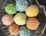 Rainbow Coconut Balls recipe step 4 photo