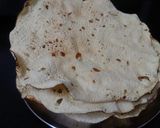 A picture of step 1 of Dahi Papad Sabji.