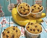 Foto langkah ke 7 dari resep Banana Muffin Empuk Manis Aduhai.