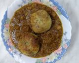 A picture of step 5 of Chhole With Stuff Tikki Chaat.