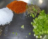 A picture of step 1 of Aloo piyaz ke Pakoray.