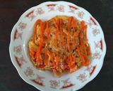 Foto langkah ke 5 dari resep Telur Dadar Sayur+Cumi.
