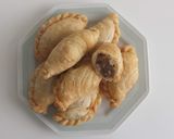 Hình bước làm 1 của món Pâté chaud (Patê nóng)