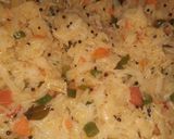 A picture of step 3 of Seviya upma.