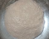 Foto langkah ke 3 dari resep Rye Chocolate Sourdough Baguette.