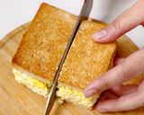 Foto langkah ke 7 dari resep Sarapan Diet : Egg Mayo Sandwich (225 kkal).