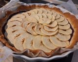 Une image de l'étape 4 de Tarte pomme cranberries.