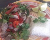 Foto del paso 7 de la receta: Cerdo agridulce y curry