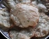 A picture of step 7 of Muli Ki Murauri/ radish puri.