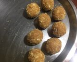 A picture of step 3 of Coconut Jaggery Ladoo.