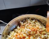 A picture of step 1 of Cheese masala popcorn.