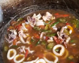 Foto langkah ke 3 dari resep Cumi masak asam.